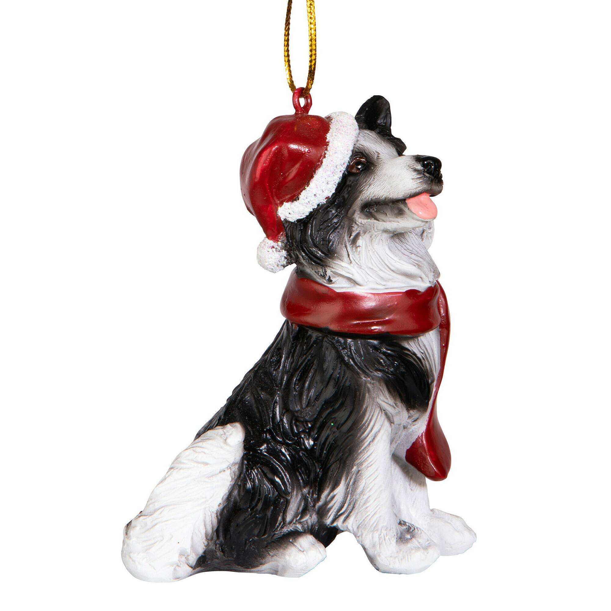 Design Toscano 3.5" Border Collie Ornament Sculpture